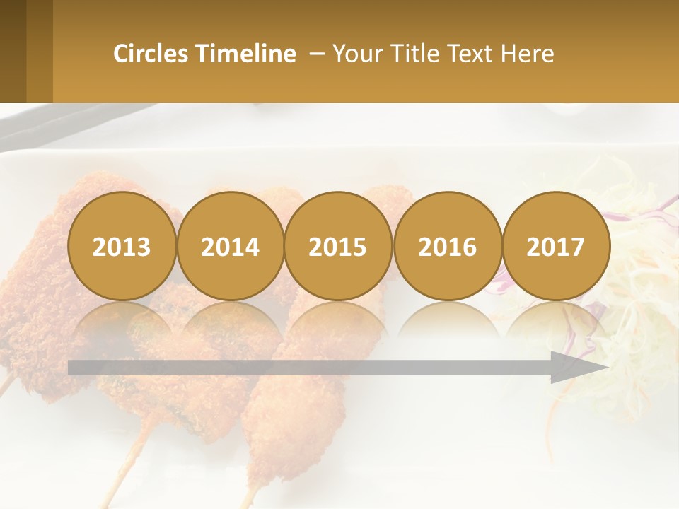 Gourmet Pork Plate PowerPoint Template