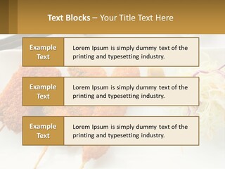 Gourmet Pork Plate PowerPoint Template