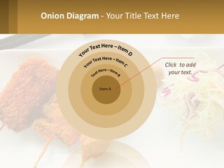 Gourmet Pork Plate PowerPoint Template