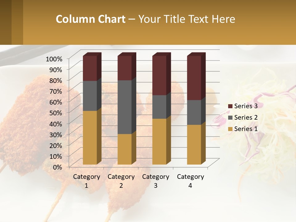 Gourmet Pork Plate PowerPoint Template