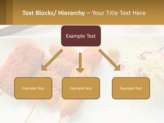 Gourmet Pork Plate PowerPoint Template