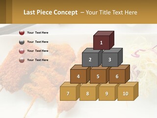 Gourmet Pork Plate PowerPoint Template