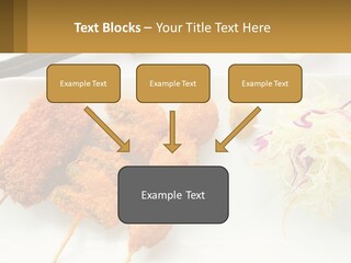 Gourmet Pork Plate PowerPoint Template