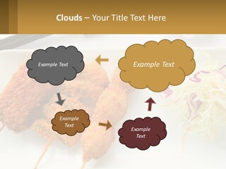 Gourmet Pork Plate PowerPoint Template