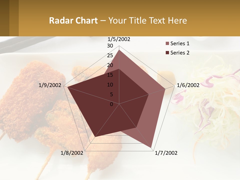 Gourmet Pork Plate PowerPoint Template