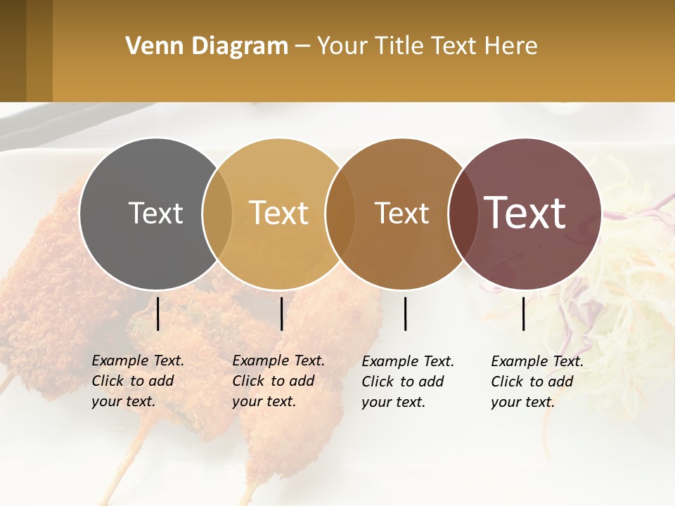 Gourmet Pork Plate PowerPoint Template