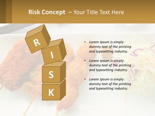 Gourmet Pork Plate PowerPoint Template