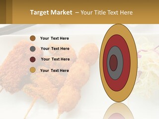 Gourmet Pork Plate PowerPoint Template