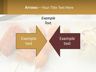 Gourmet Pork Plate PowerPoint Template