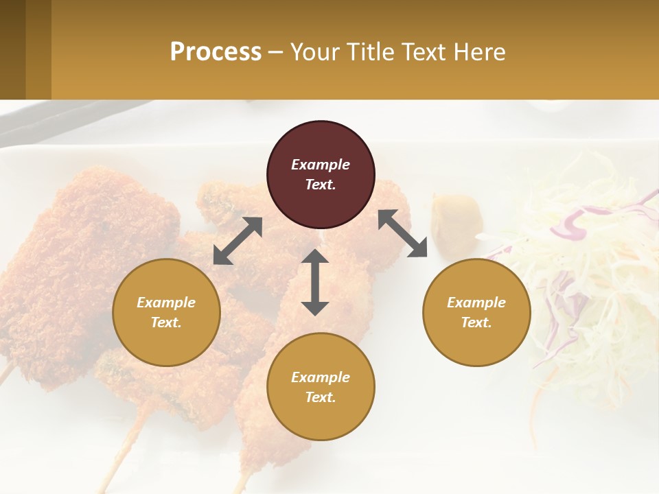 Gourmet Pork Plate PowerPoint Template