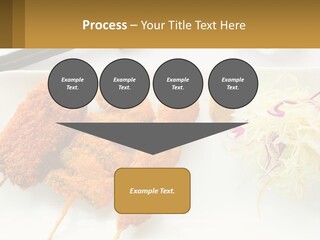 Gourmet Pork Plate PowerPoint Template