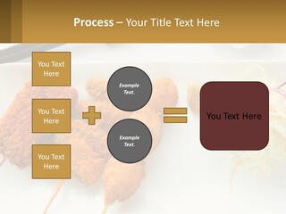 Gourmet Pork Plate PowerPoint Template