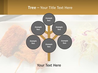 Gourmet Pork Plate PowerPoint Template