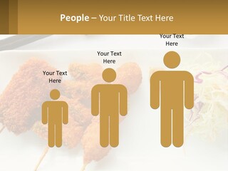 Gourmet Pork Plate PowerPoint Template