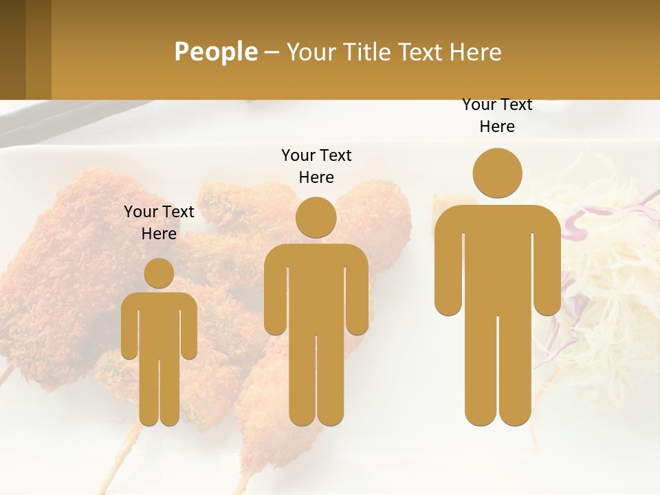 Gourmet Pork Plate PowerPoint Template