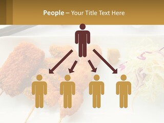 Gourmet Pork Plate PowerPoint Template