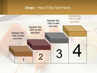 Gourmet Pork Plate PowerPoint Template