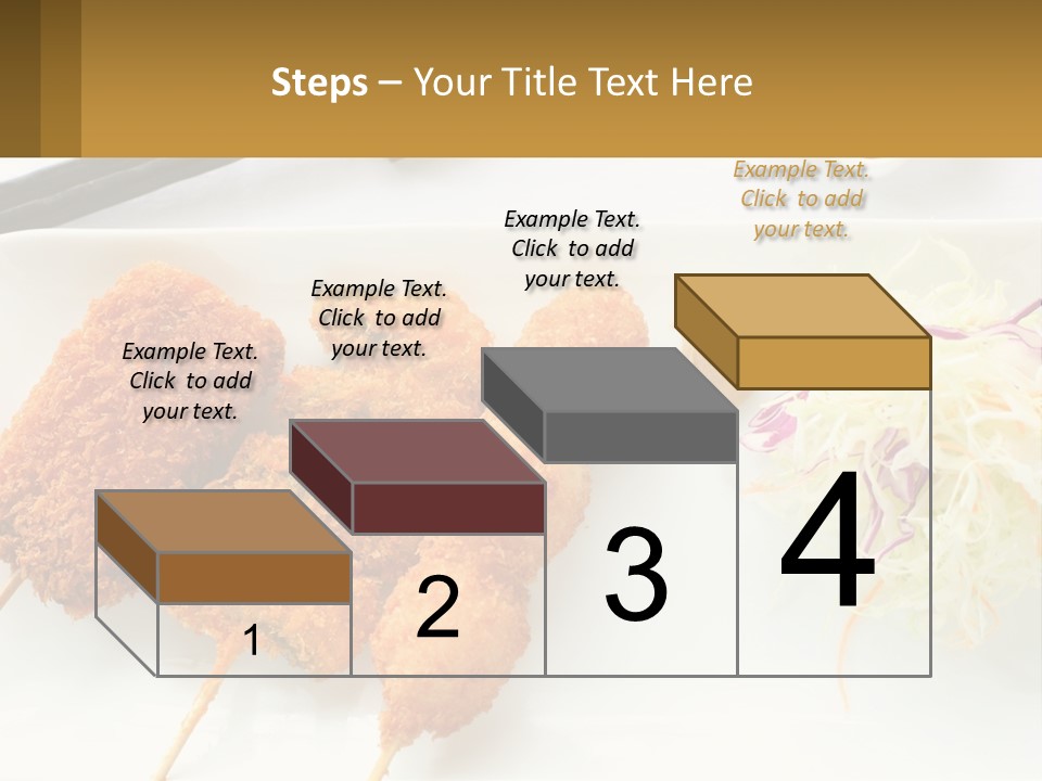 Gourmet Pork Plate PowerPoint Template