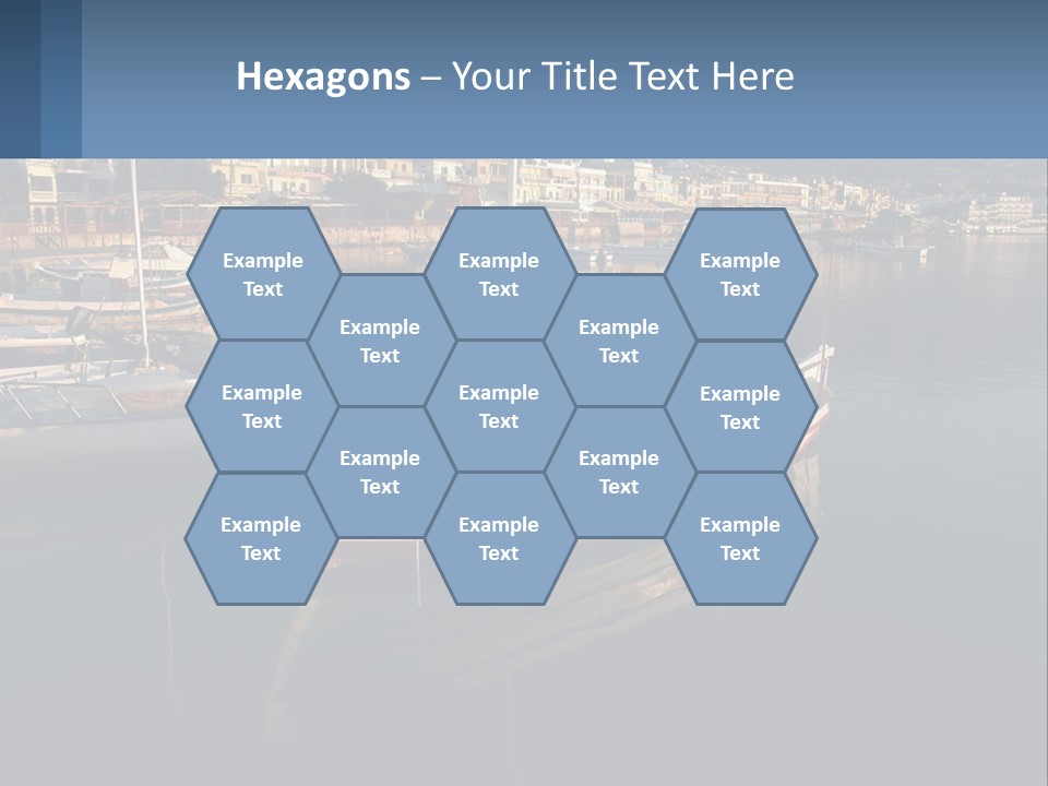 Greece Coast Hersonissos PowerPoint Template