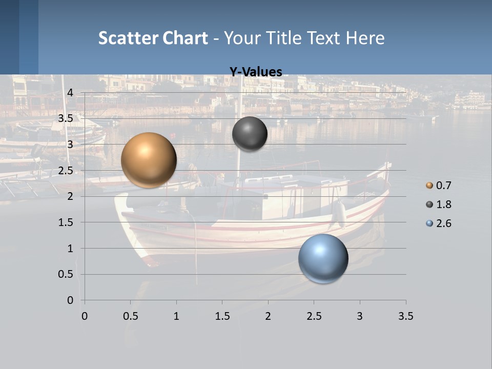 Greece Coast Hersonissos PowerPoint Template
