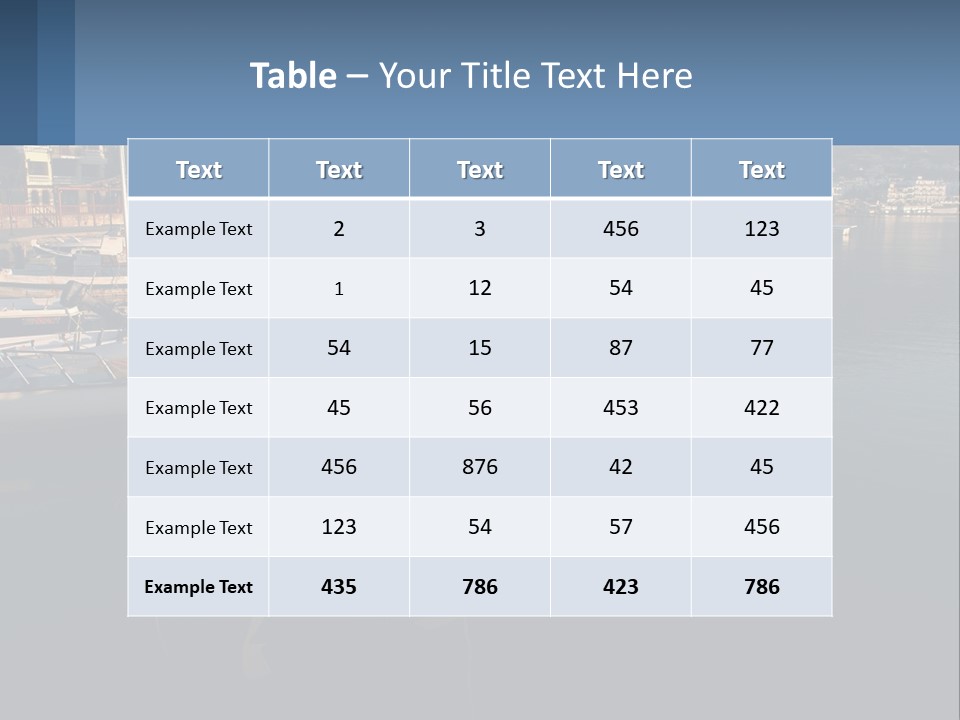 Greece Coast Hersonissos PowerPoint Template