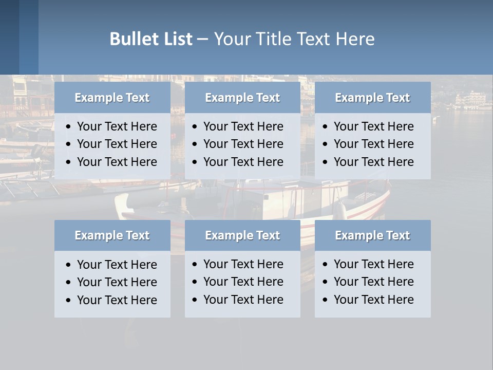 Greece Coast Hersonissos PowerPoint Template