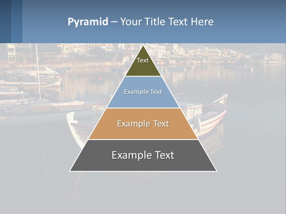 Greece Coast Hersonissos PowerPoint Template