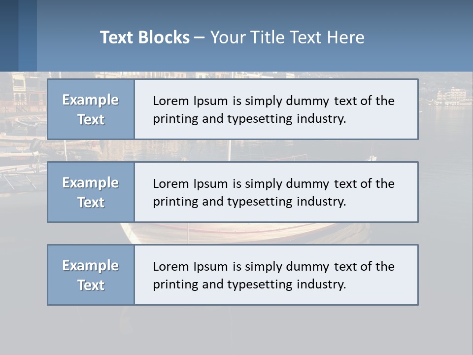 Greece Coast Hersonissos PowerPoint Template
