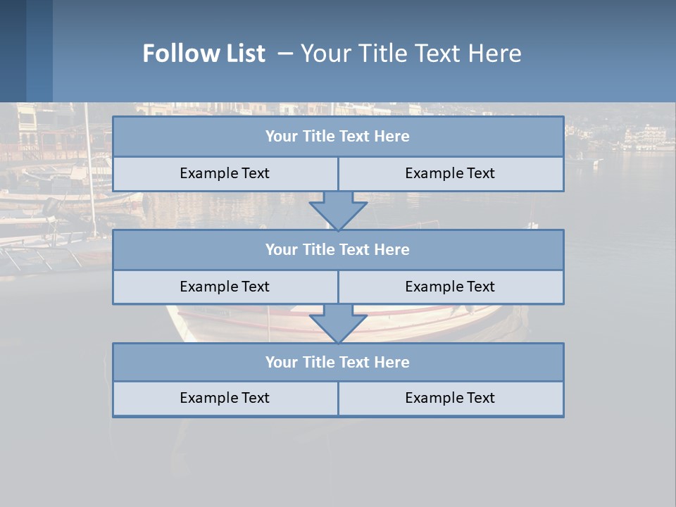 Greece Coast Hersonissos PowerPoint Template