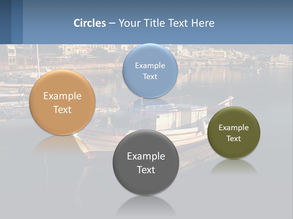 Greece Coast Hersonissos PowerPoint Template