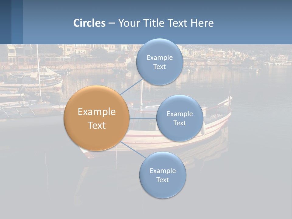 Greece Coast Hersonissos PowerPoint Template