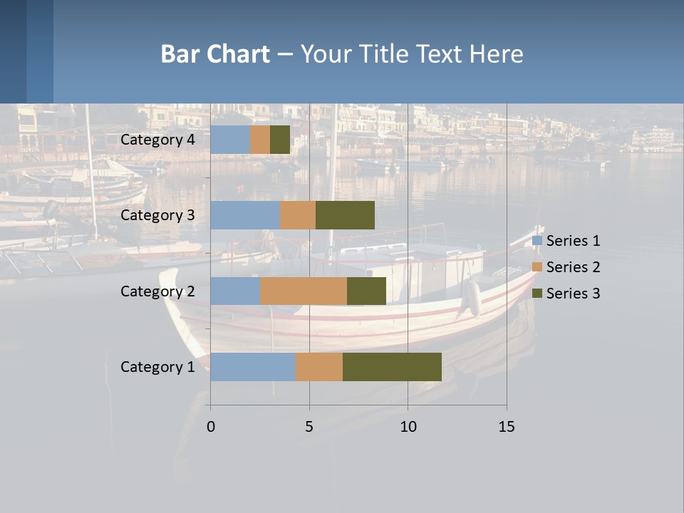 Greece Coast Hersonissos PowerPoint Template