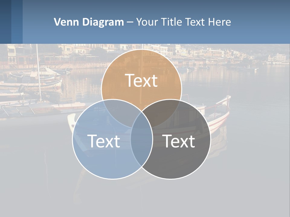 Greece Coast Hersonissos PowerPoint Template