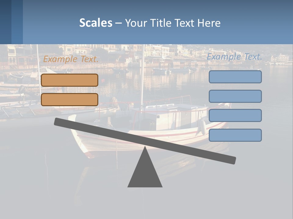 Greece Coast Hersonissos PowerPoint Template