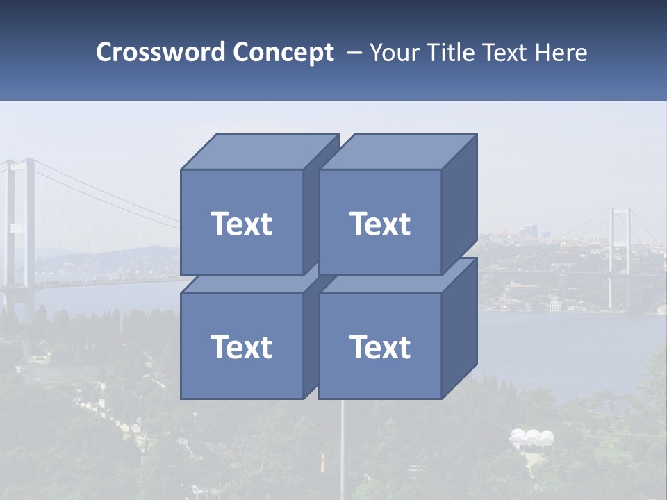 See Lamp Bridge PowerPoint Template