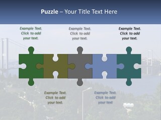 See Lamp Bridge PowerPoint Template