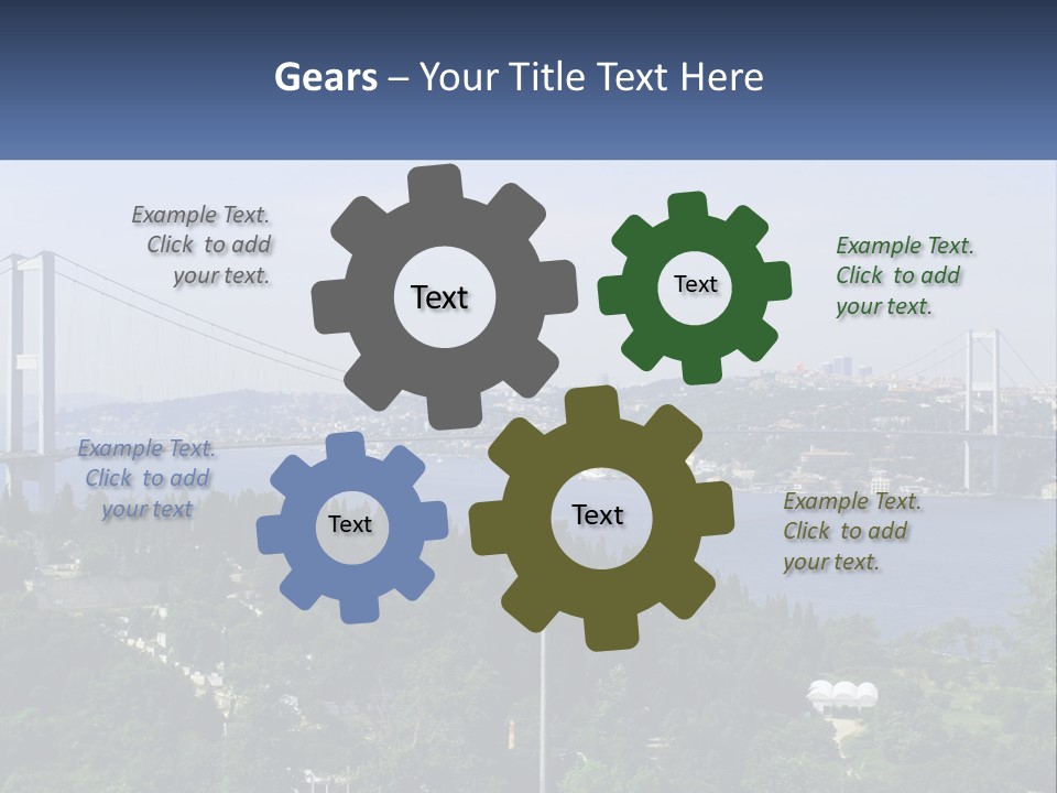 See Lamp Bridge PowerPoint Template