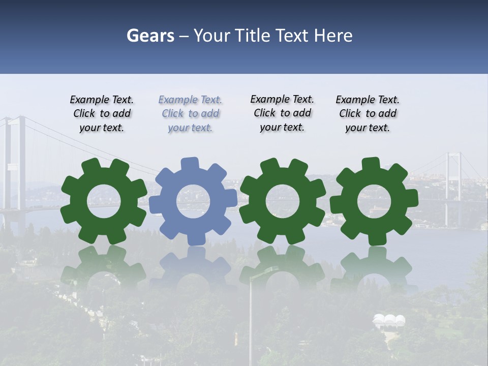 See Lamp Bridge PowerPoint Template