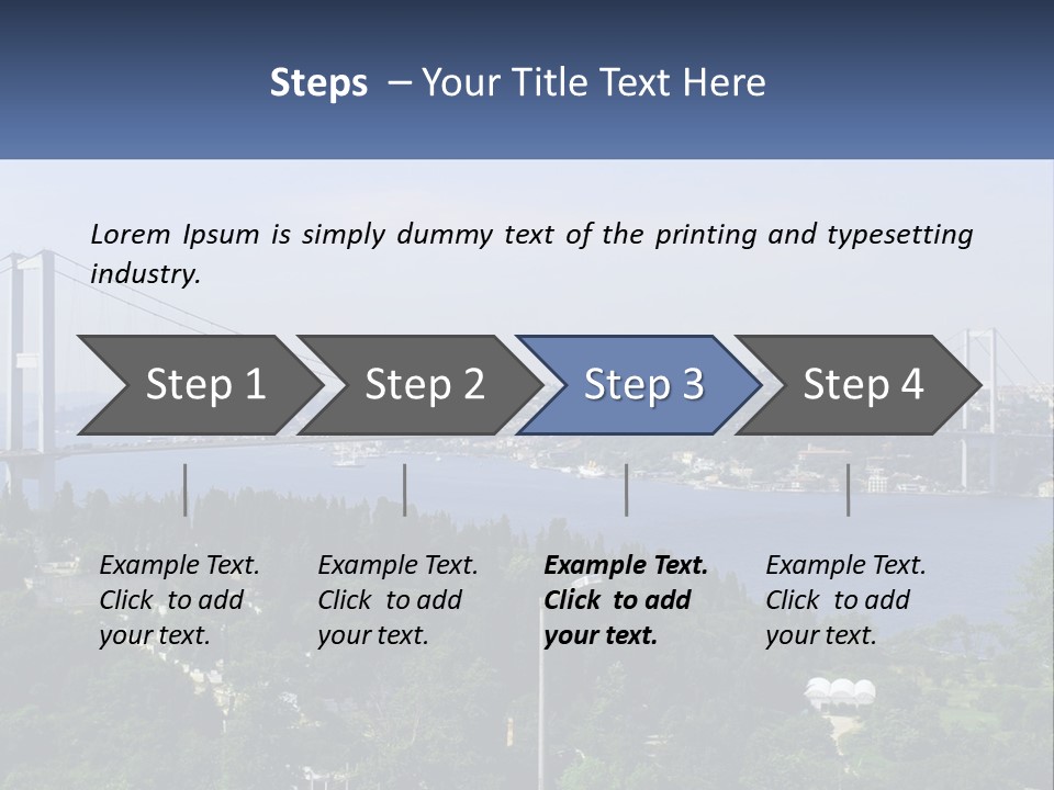 See Lamp Bridge PowerPoint Template