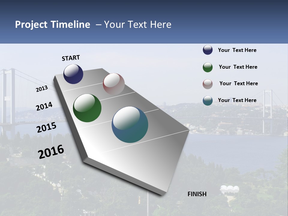 See Lamp Bridge PowerPoint Template