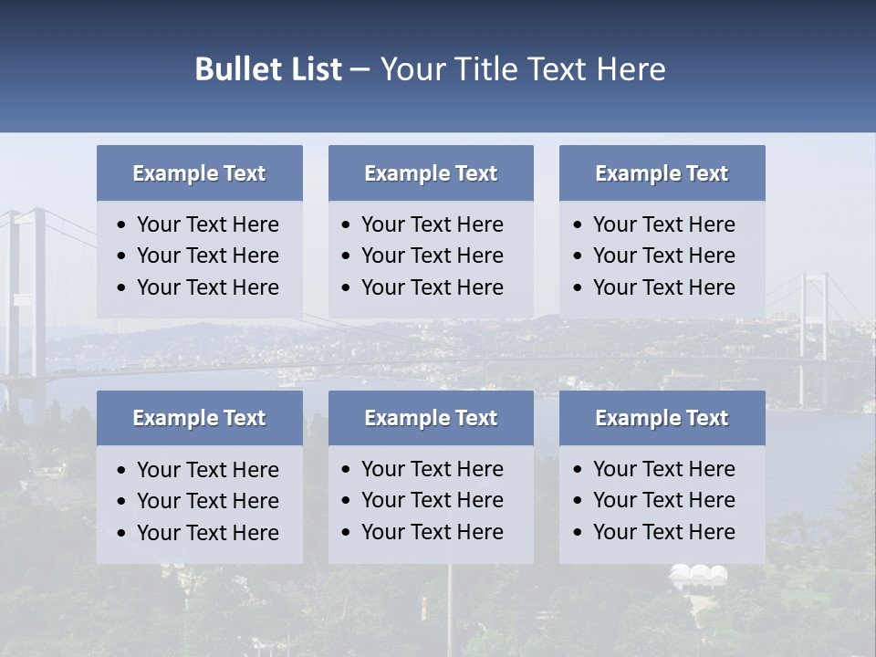 See Lamp Bridge PowerPoint Template