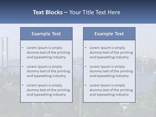 See Lamp Bridge PowerPoint Template