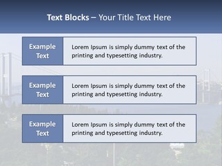 See Lamp Bridge PowerPoint Template