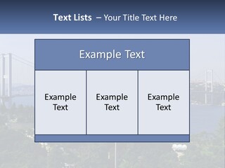 See Lamp Bridge PowerPoint Template