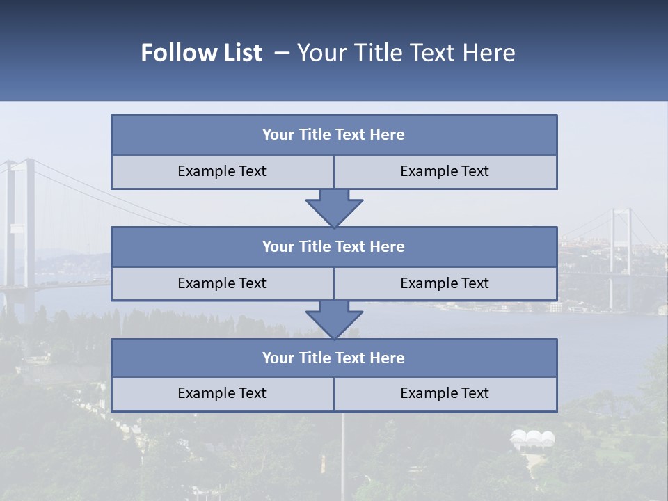 See Lamp Bridge PowerPoint Template