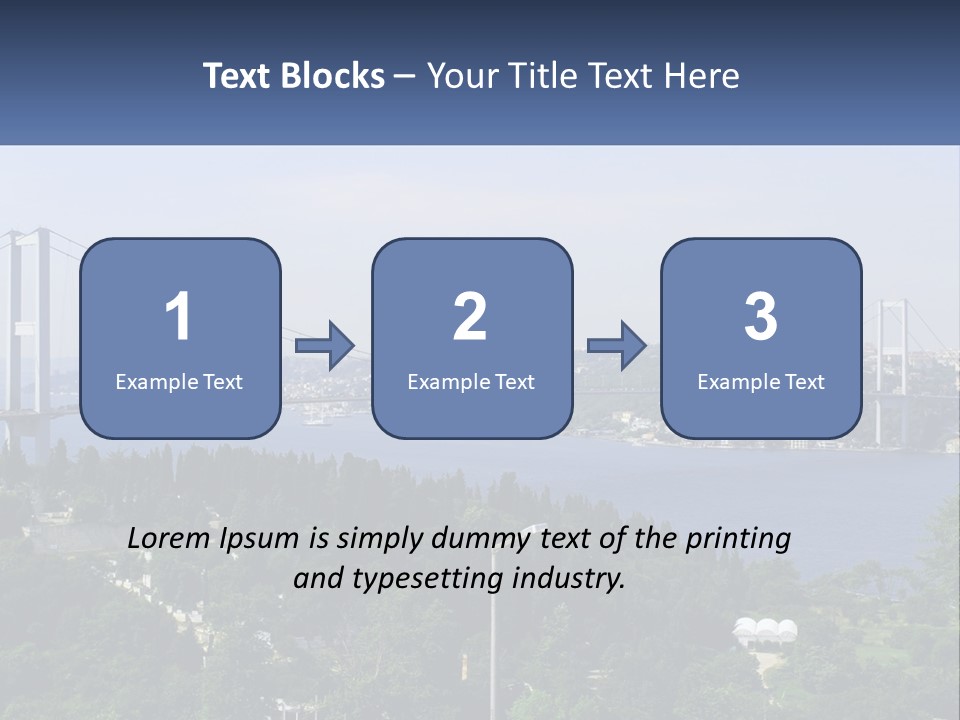 See Lamp Bridge PowerPoint Template