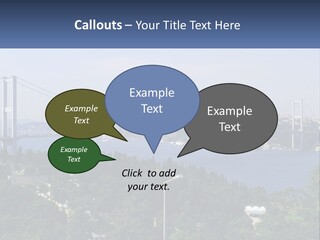 See Lamp Bridge PowerPoint Template