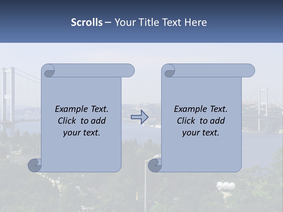 See Lamp Bridge PowerPoint Template