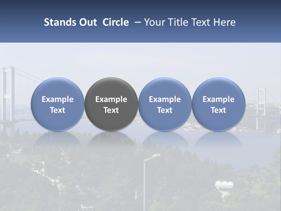 See Lamp Bridge PowerPoint Template