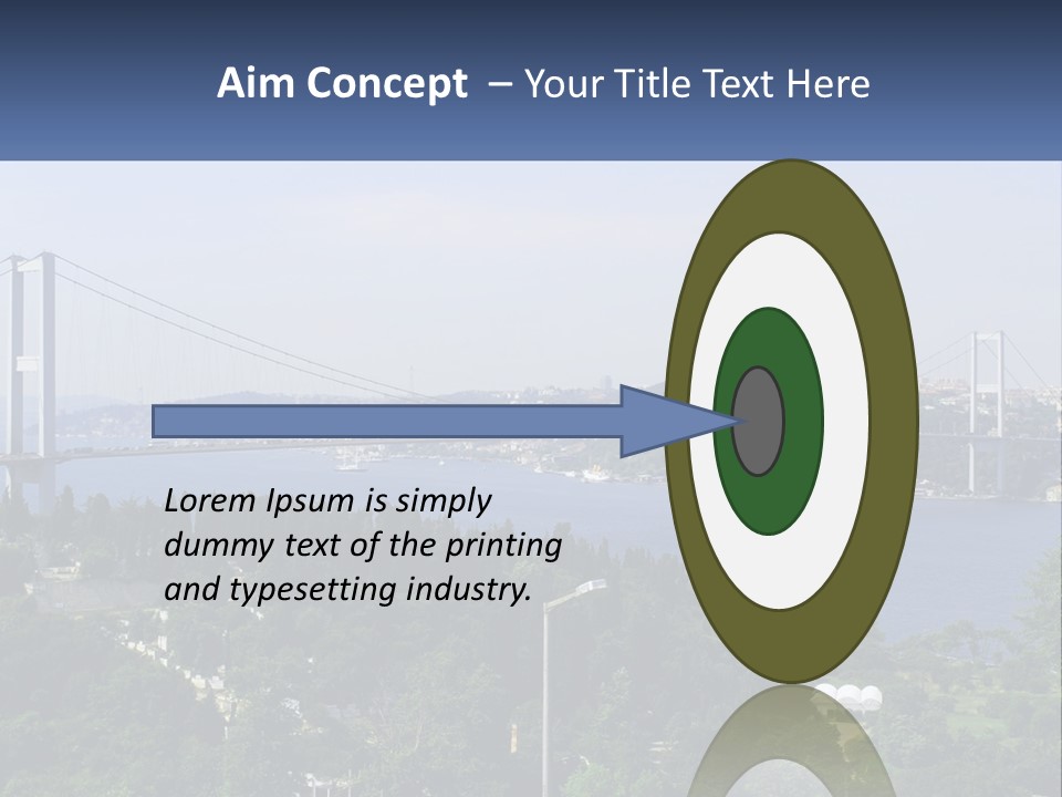 See Lamp Bridge PowerPoint Template